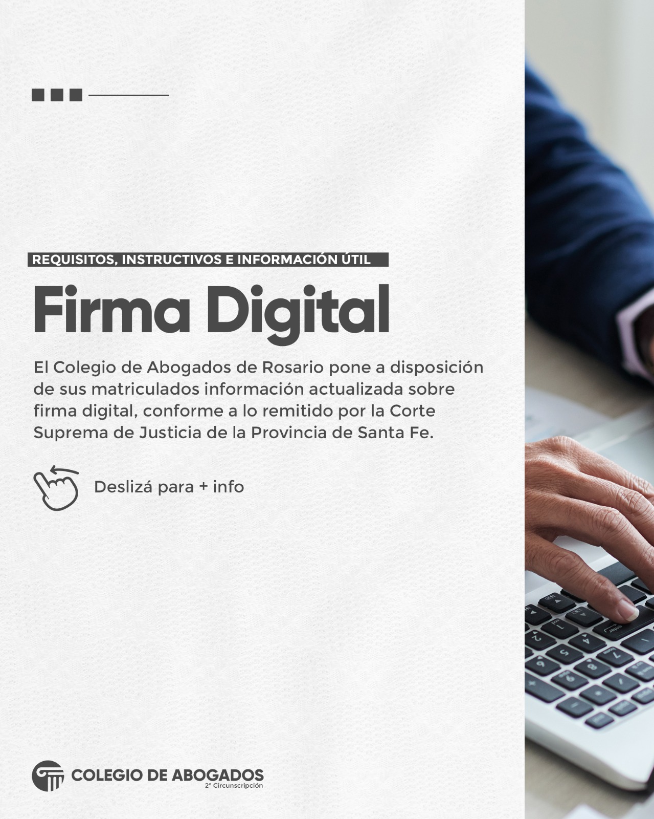 Firma digital: requisitos, instructivos e información de interés